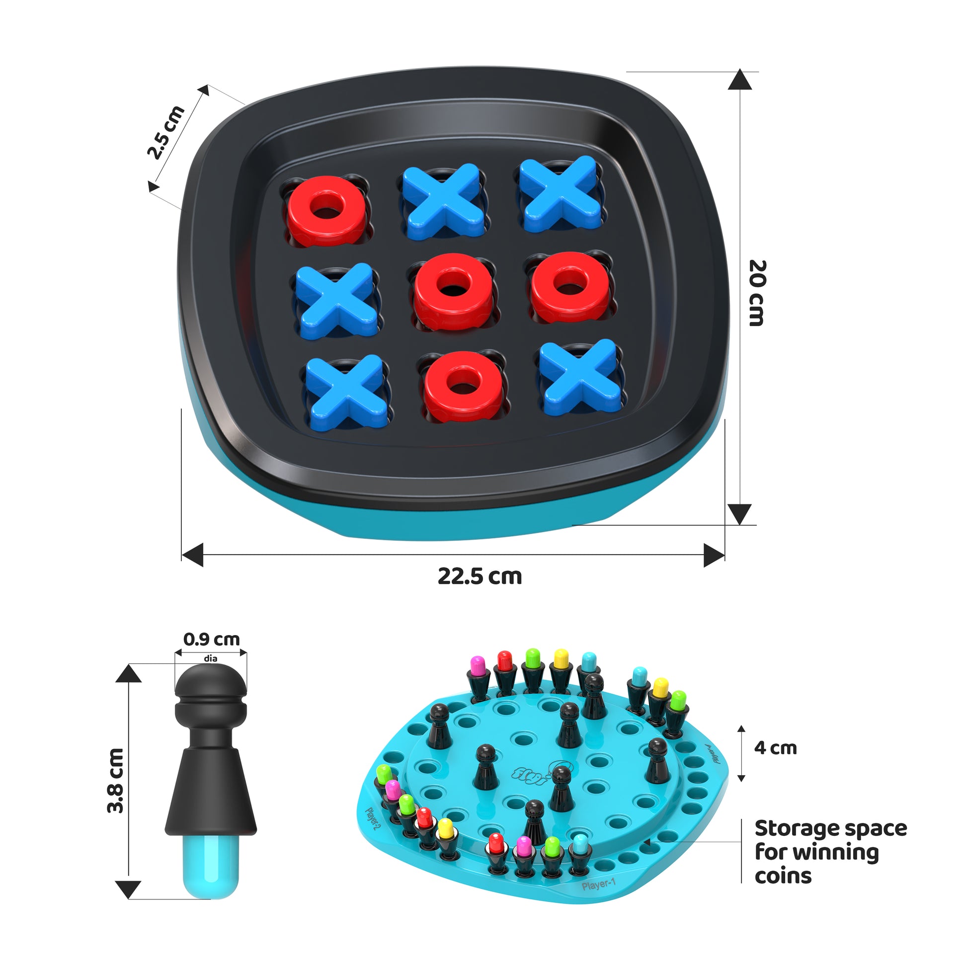XOX and Memory Chess for All ages