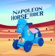 Napoleon Horse Rider – Smooth Ride-On Toy for Toddlers (1–3 Years)