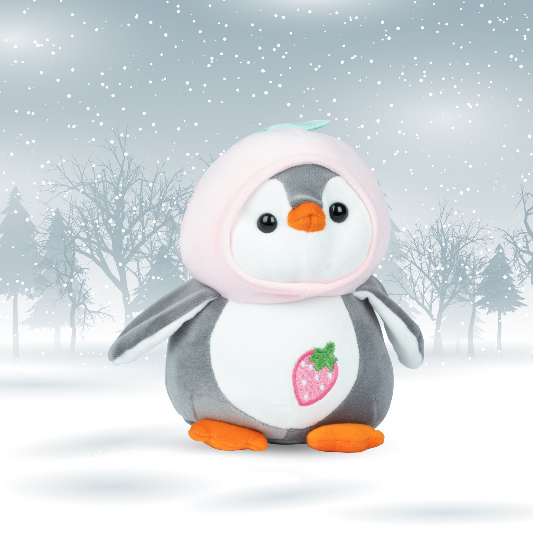 Combo 100 Beads, Shape Square and Penguin Soft Toy | FLYI