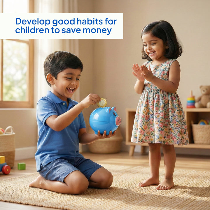 FLYI Piggy Bank Fun Coin Saving Toy for Kids(3+ Years)