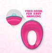 Portable Non-Slip Potty Training Seat for Kids (1–5 Years) – with Splash Guard & Free Hook | Fits Round & Oval Toilets