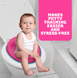 Portable Non-Slip Potty Training Seat for Kids (1–5 Years) – with Splash Guard & Free Hook | Fits Round & Oval Toilets