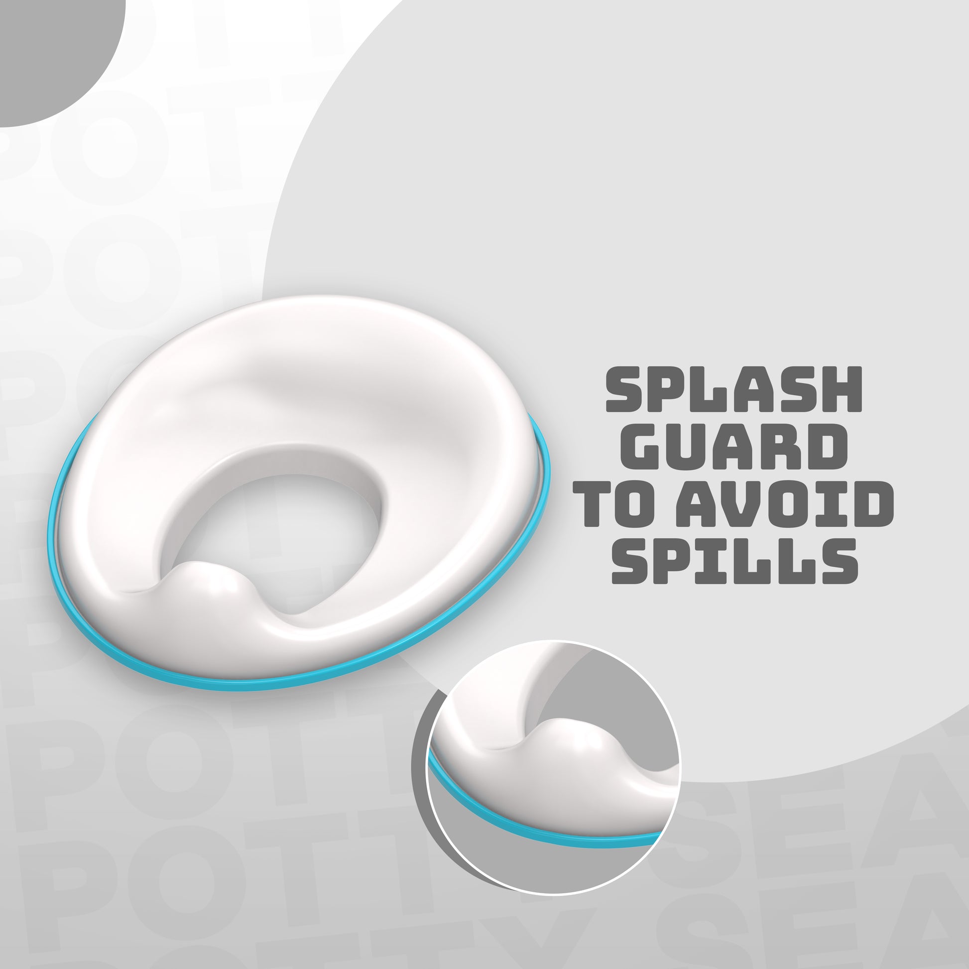 Portable Non-Slip Potty Training Seat for Kids (1–5 Years) – with Splash Guard & Free Hook | Fits Round & Oval Toilets