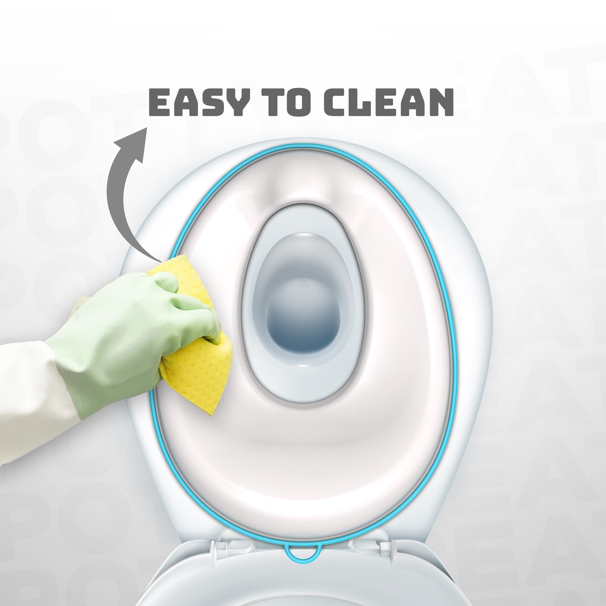 Portable Non-Slip Potty Training Seat for Kids (1–5 Years) – with Splash Guard & Free Hook | Fits Round & Oval Toilets