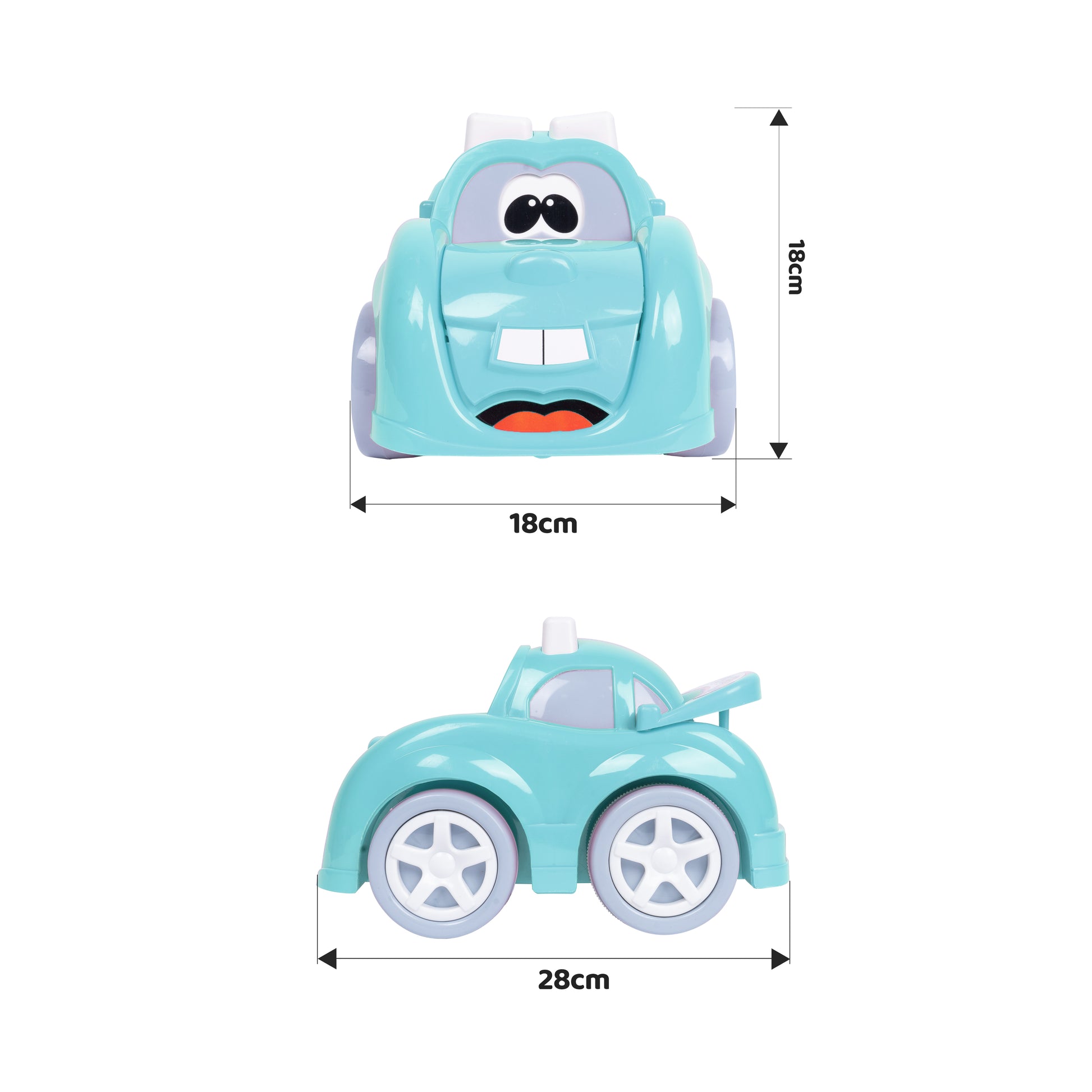FLYI Cartoon Rabee Racer | Friction Powered Treasure Toys for Kids