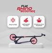 FLYI Rhino 2 Wheel Scooter Smooth Riding and Speed Control(5+ Years)