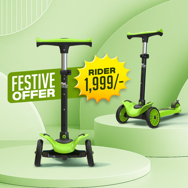 FLYI 3 Wheel Kick Scooter for Kids Balancing Skills(3+ Years)