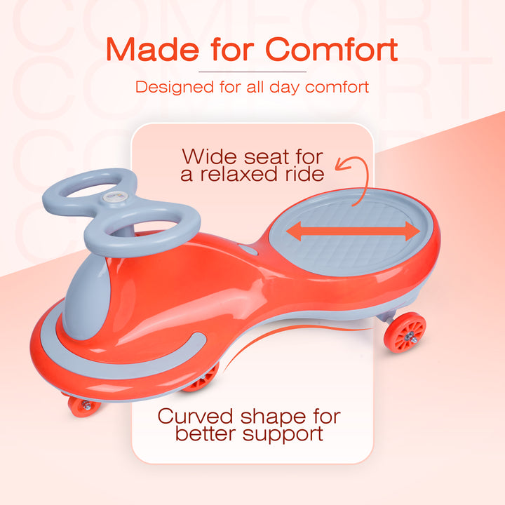 Twisting Ride On Toys - Swing Car for Kids (2–10 Years)