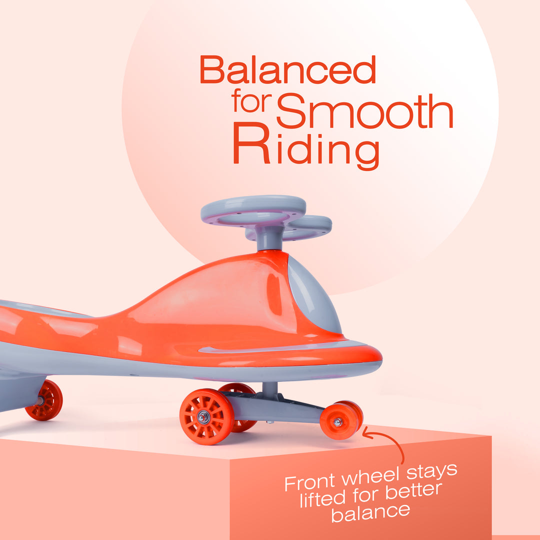 Twisting Ride On Toys - Swing Car for Kids (2–10 Years)