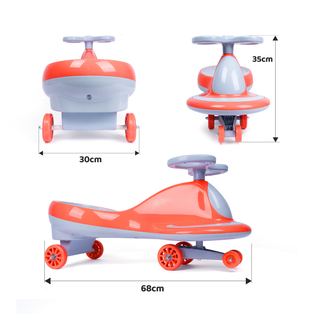 Twisting Ride On Toys - Swing Car for Kids (2–10 Years)