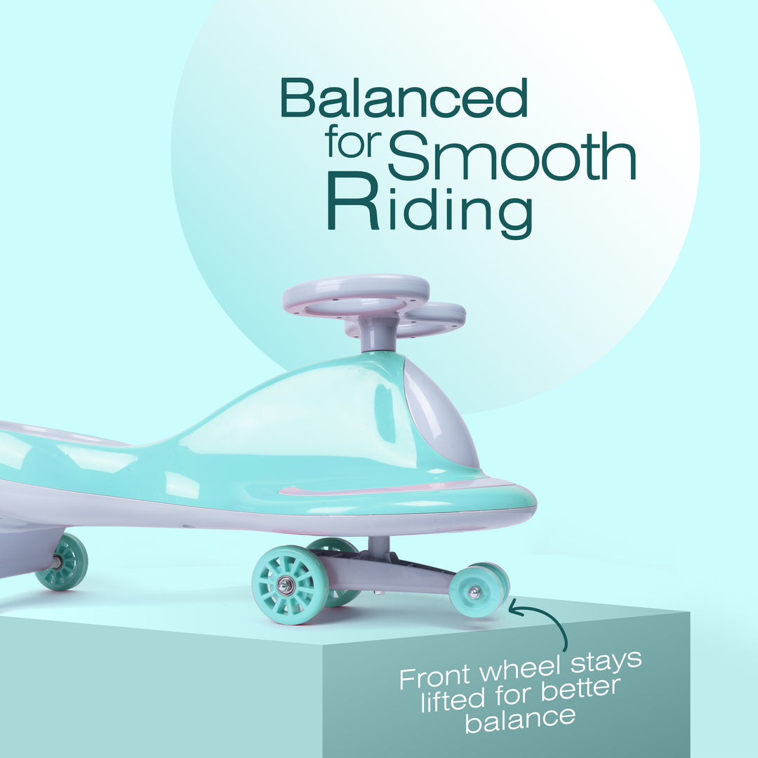 Twisting Ride On Toys - Swing Car for Kids (2–10 Years)