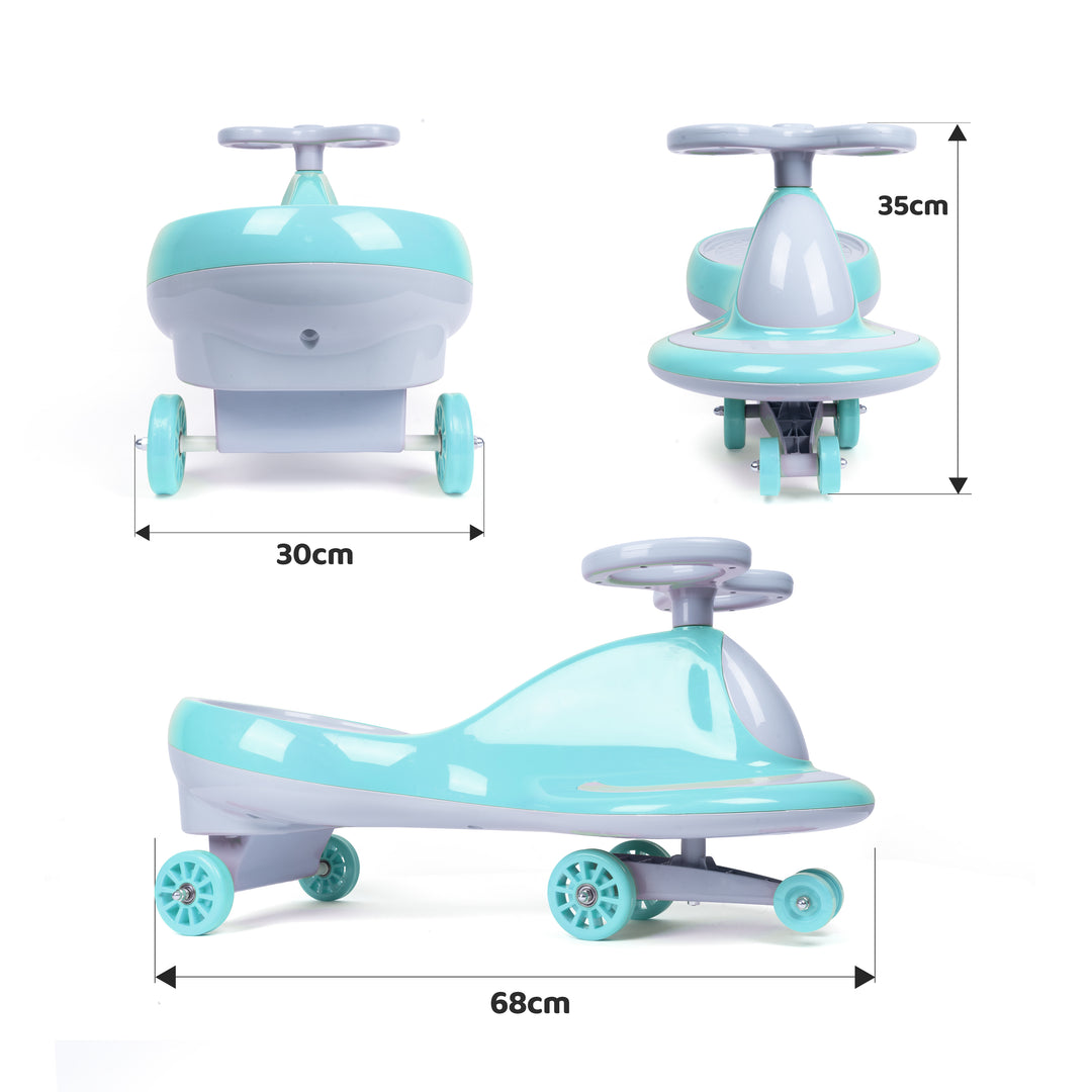 Twisting Ride On Toys - Swing Car for Kids (2–10 Years)