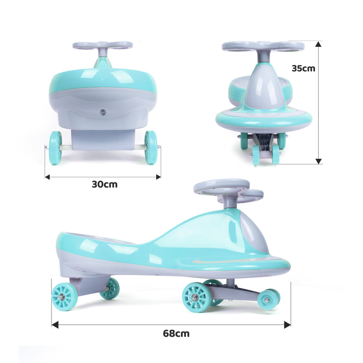 Twisting Ride On Toys - Swing Car for Kids (2–10 Years)