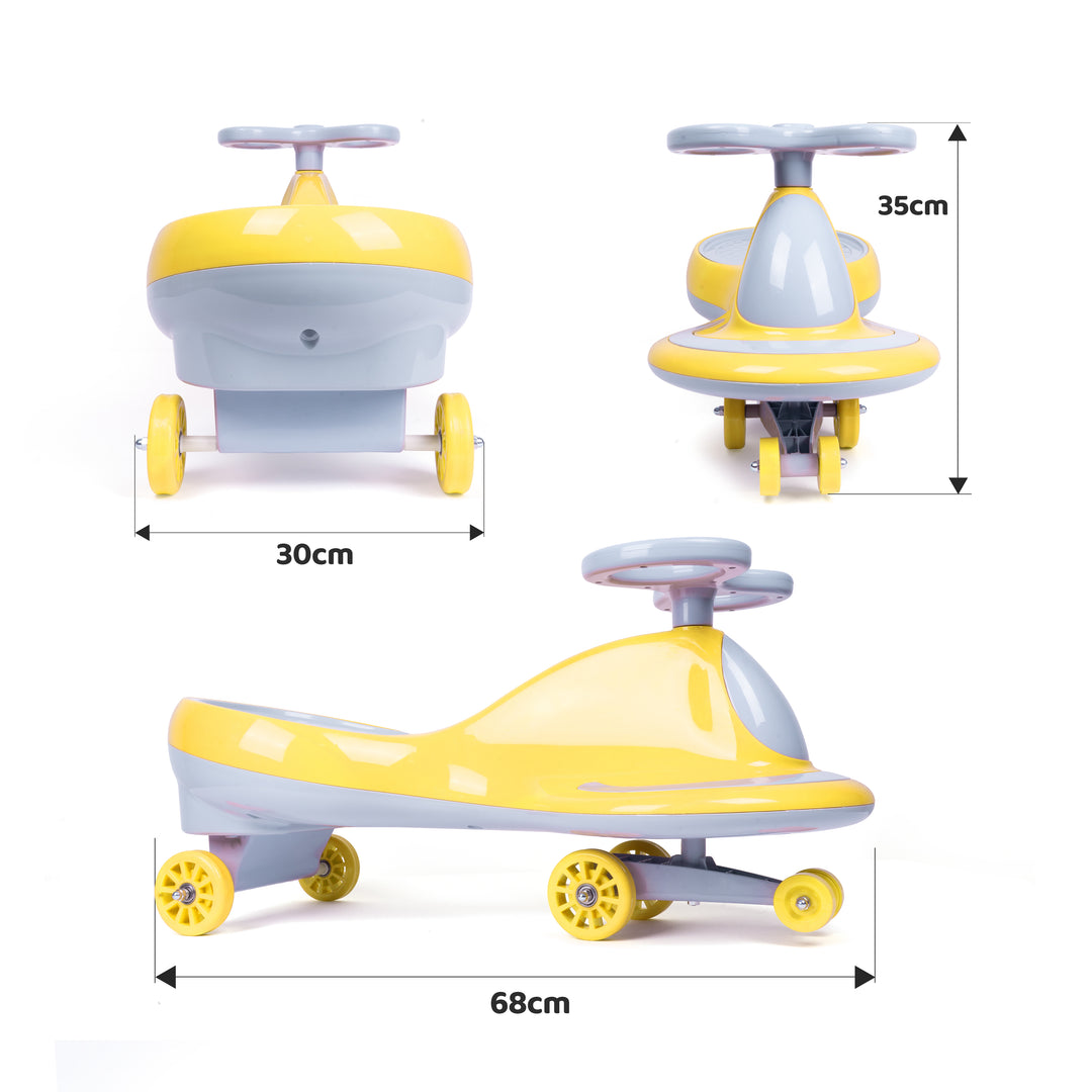 Twisting Ride On Toys - Swing Car for Kids (2–10 Years)