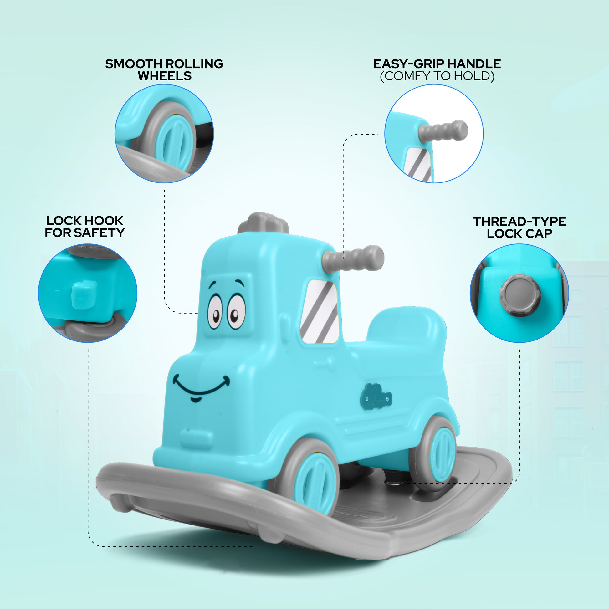 FLYI's Wagon Rock N Ride 3-in-1 Balance Board – Fun, Fitness & Imagination in One!