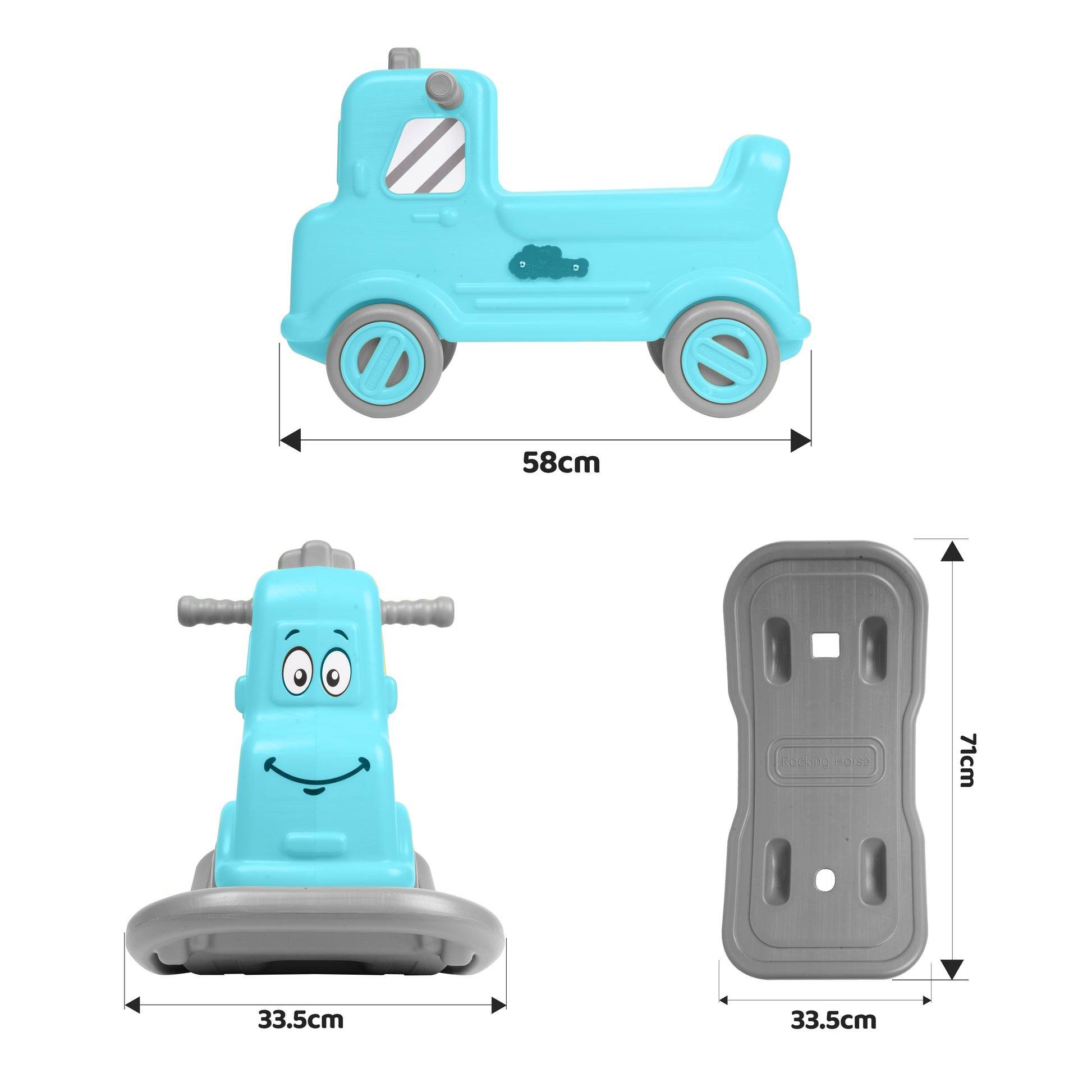 FLYI's Wagon Rock N Ride 3-in-1 Balance Board – Fun, Fitness & Imagination in One!