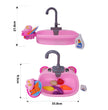 FLYI Kids Kitchen Sink Playset – Pretend Wash & Play Toy(3+ Years)