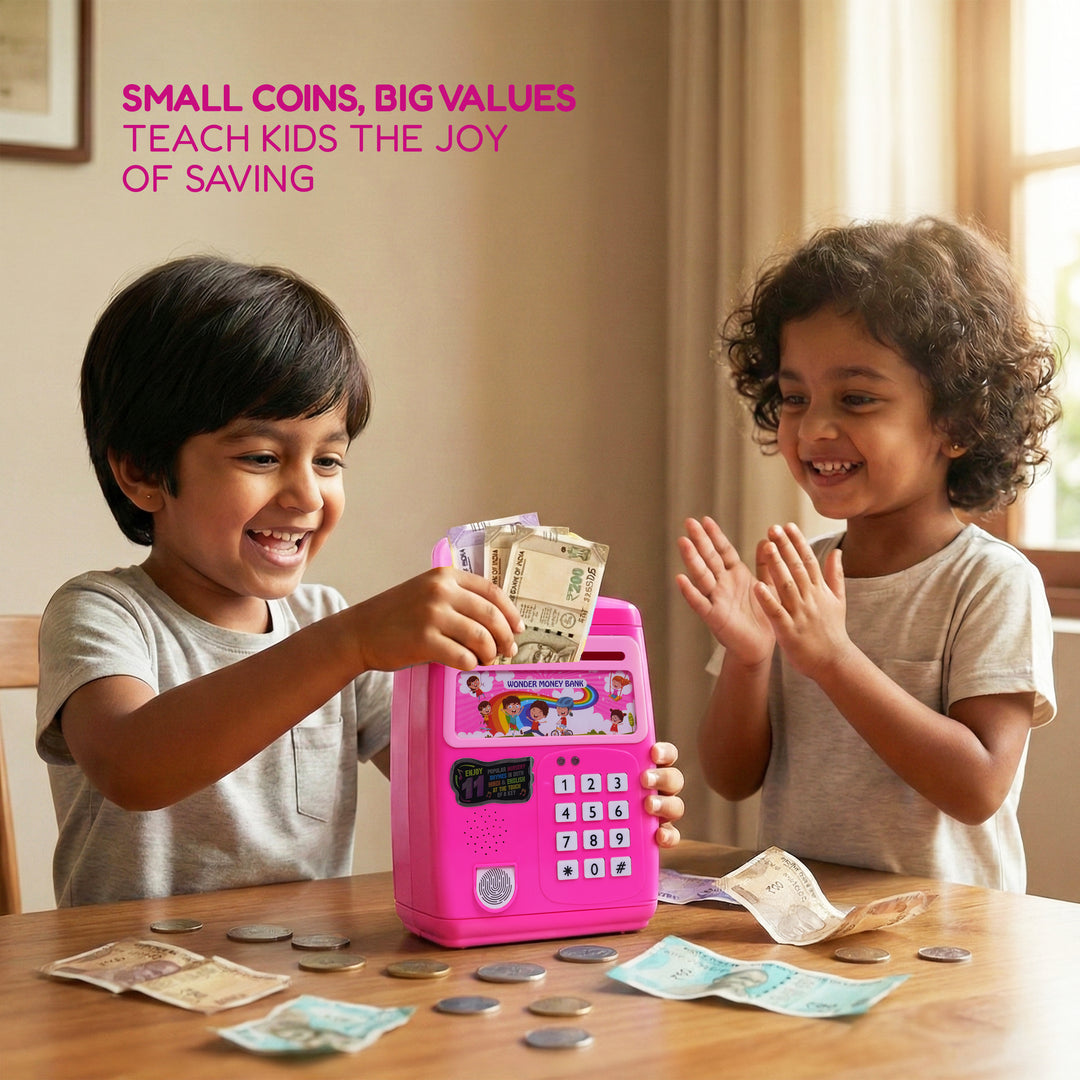 Money Bank Interactive Savings Toy for Kids