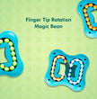 Flyi Magic Bean Cube – 3D Rotating Fingertip Puzzle Toy for Kids & Adults | Fidget Spinner + Brain Teaser Game