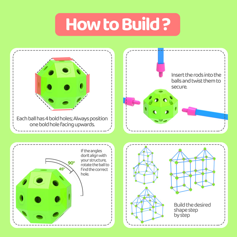 FLYI Build & Play Tent