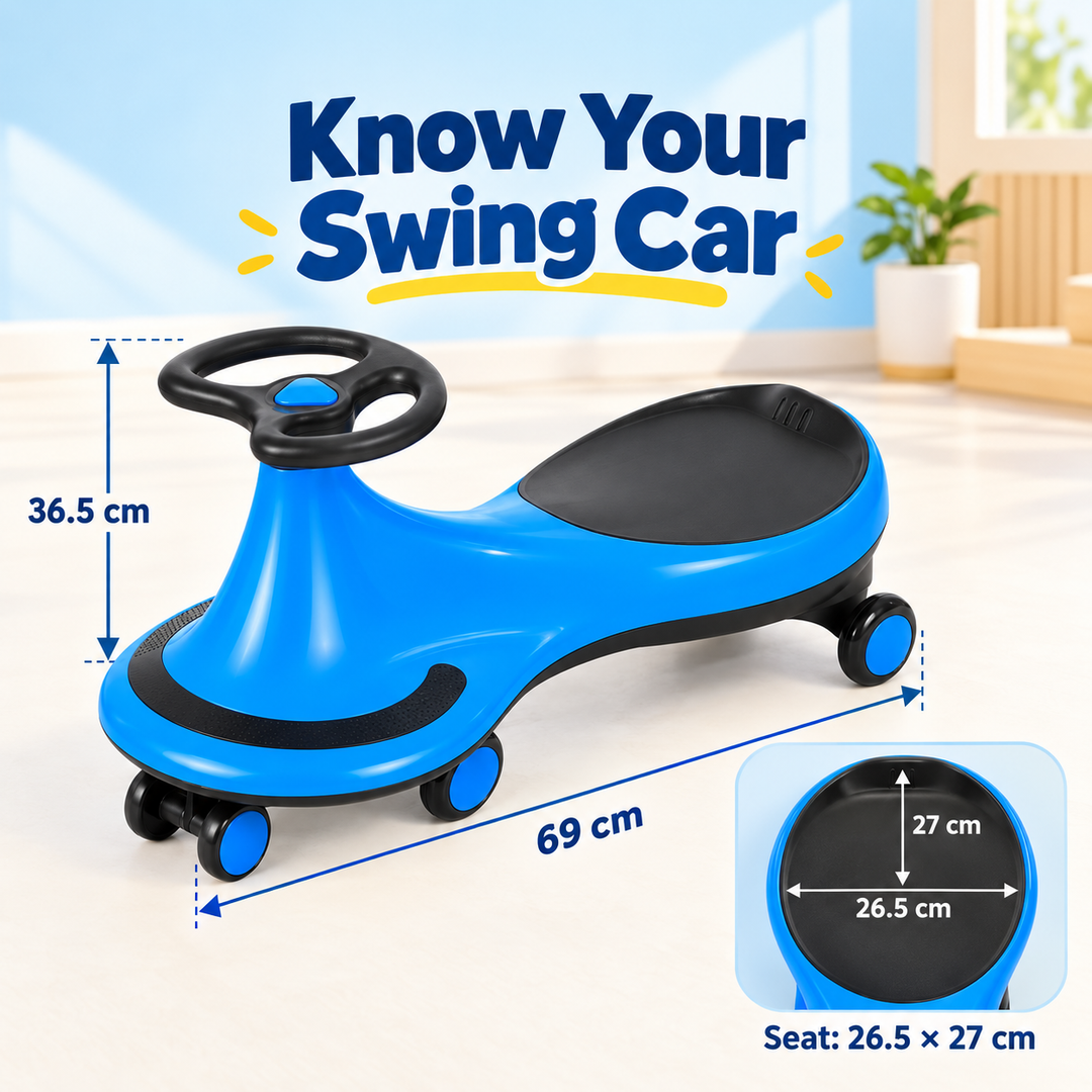 Megica Swing Car for Kids | FLYI