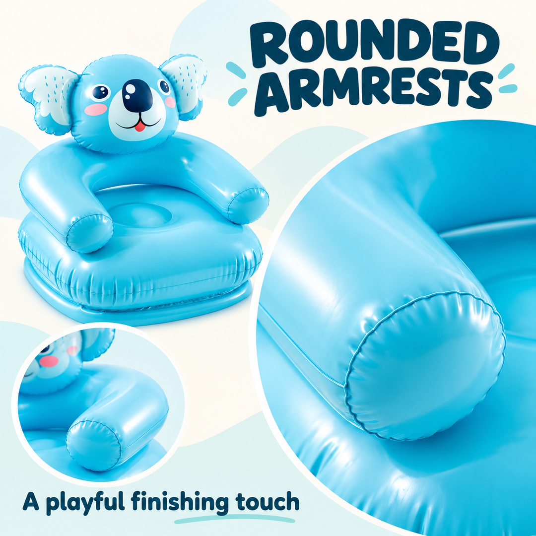 Koala Inflatable Chair  with Armrests for Kids | FLYI