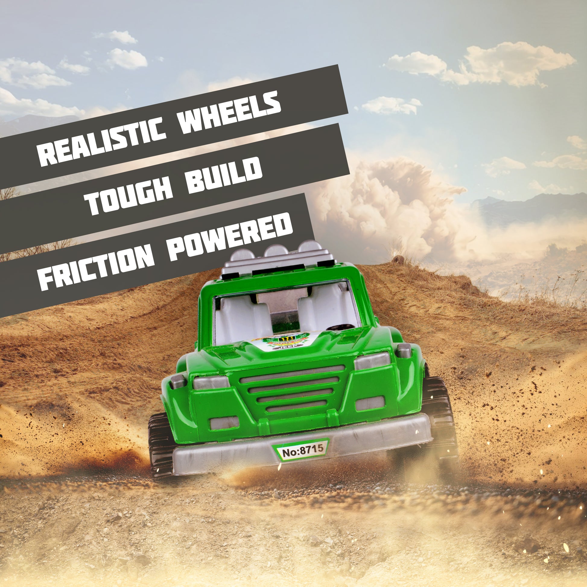 Adventure toy car for kids – FLYI Monster Jeep