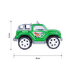 Friction powered off-road jeep toy for boys and girls