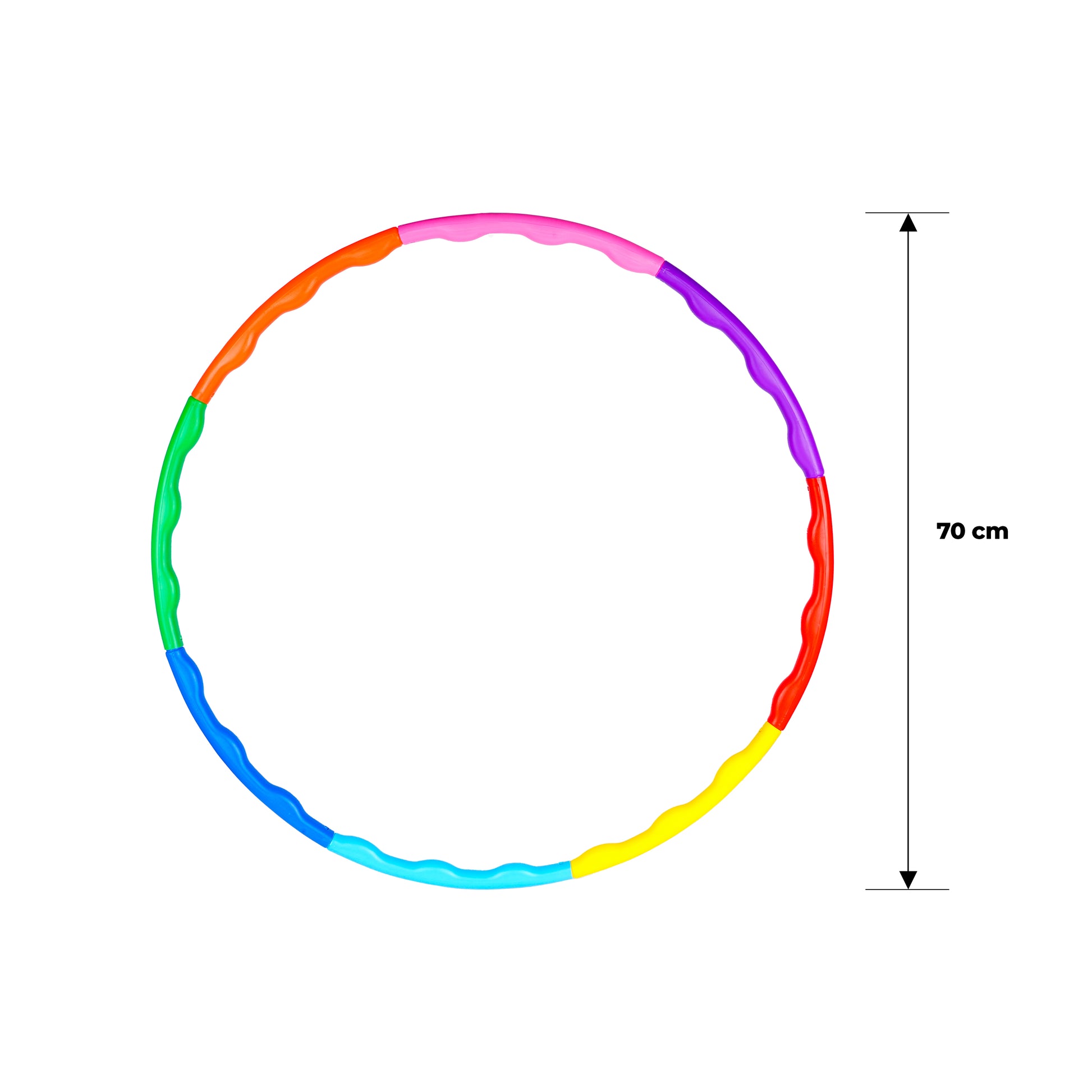 FLYI durable and colorful hula hoops for play and exercise
