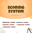 Traditional Mikado stick game for children and adults