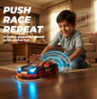 FLYI Night Cruiser Push & Go Toy Car for Kids