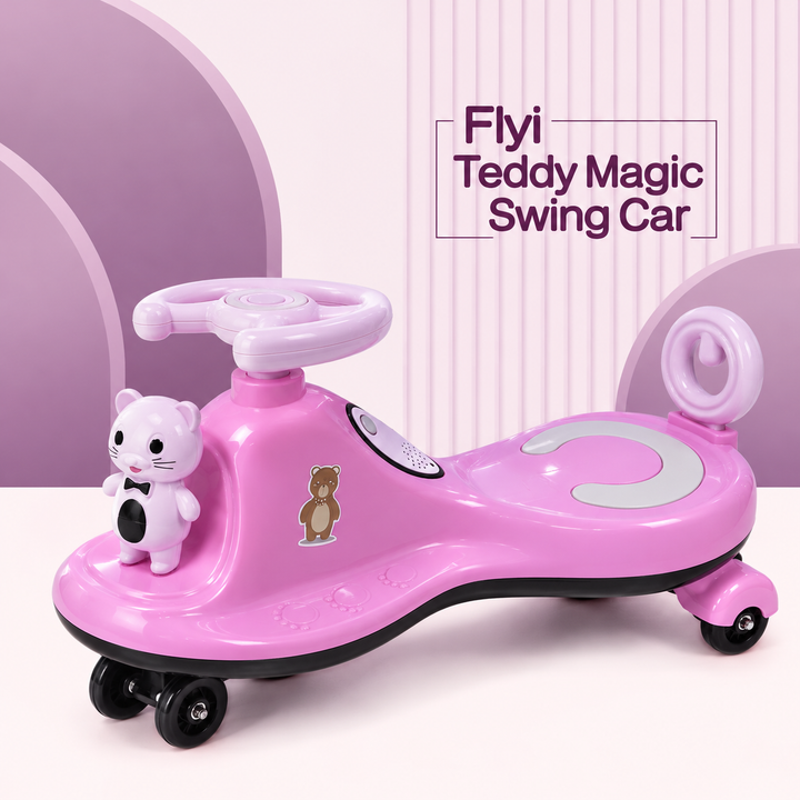 Teddy Magic Swing Car for Kids | FLYI