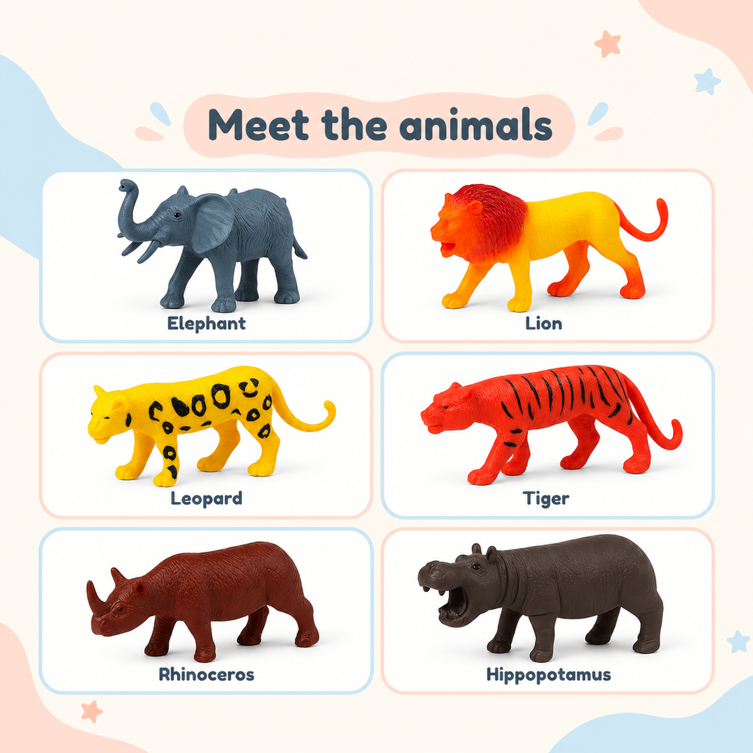 Wild Animal Figure Set | FLYI