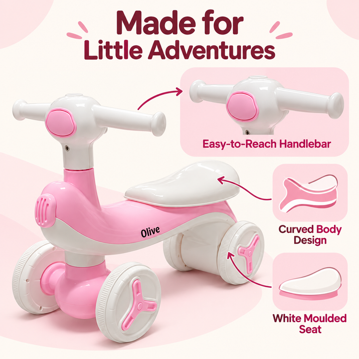Olive Push Car for Kids | FLYI