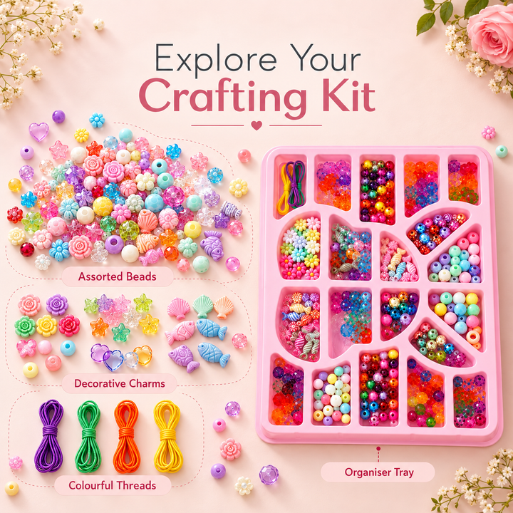 Princess Shine Beads Jewellery Making Kit | FLYI