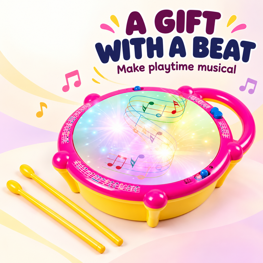 Musical Drum with Lights and Music | FLYI