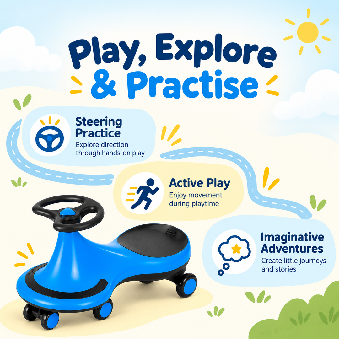 Megica Swing Car for Kids | FLYI