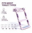 FLYI Western Potty Training Seat with Ladder Toilet Trainer for Kids(1+ Years)