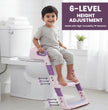 FLYI Western Potty Training Seat with Ladder Toilet Trainer for Kids(1+ Years)