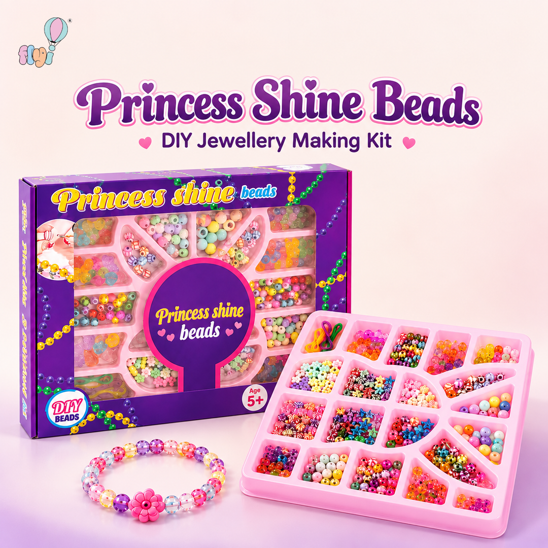 Princess Shine Beads Jewellery Making Kit | FLYI