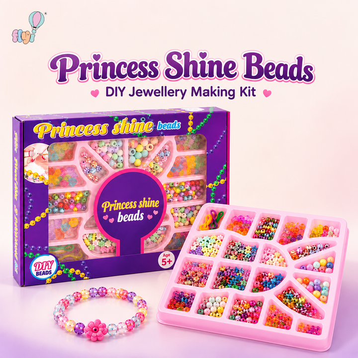 Princess Shine Beads Jewellery Making Kit | FLYI