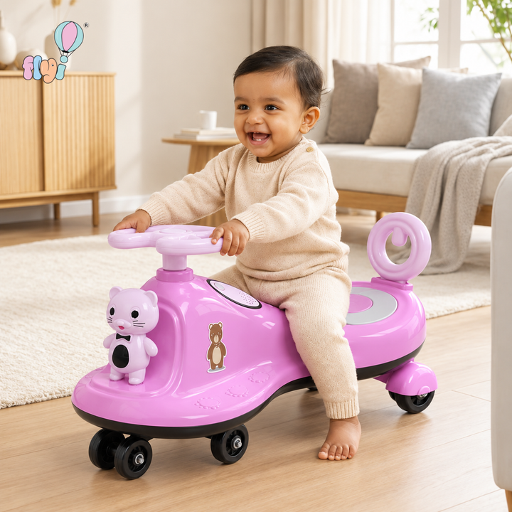 Teddy Magic Swing Car for Kids | FLYI