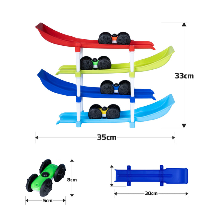 FLYI ramp racer track toy set for kids an activity toys for early learning through play.