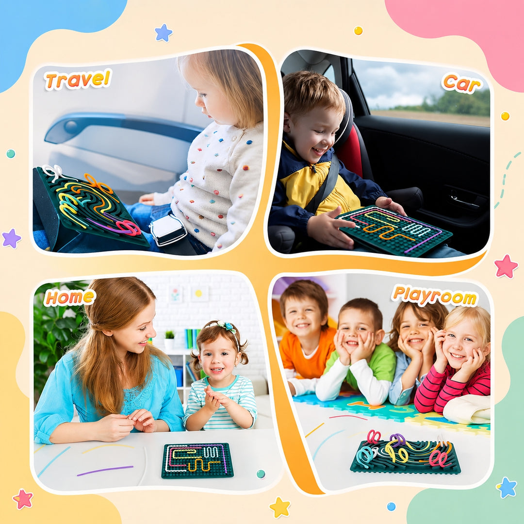 Sensory Activity Toy – Double-Sided | FLYI