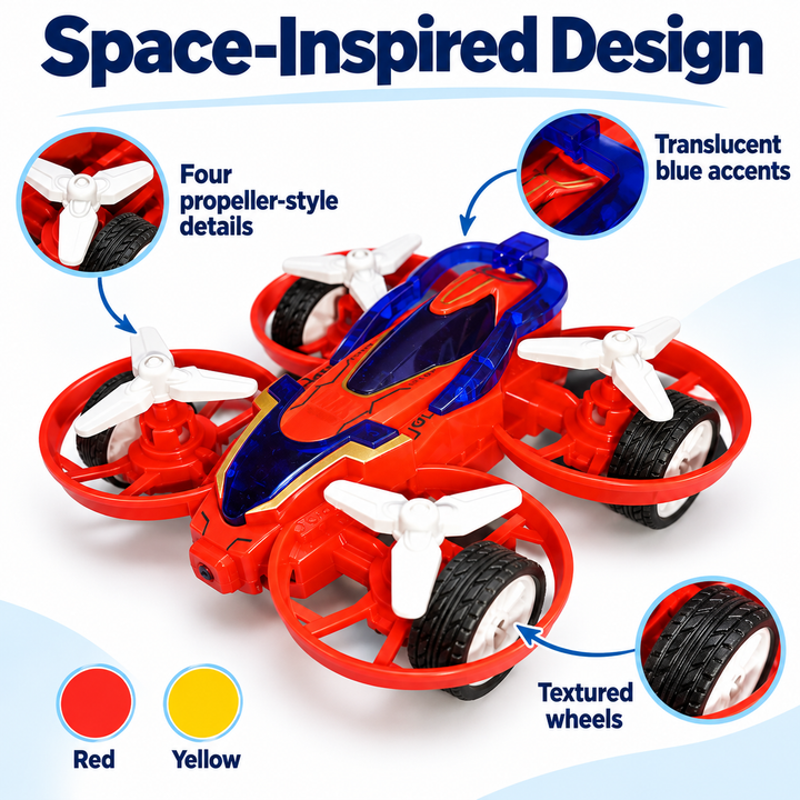 Racing Space Craft Toy for Kids | FLYI