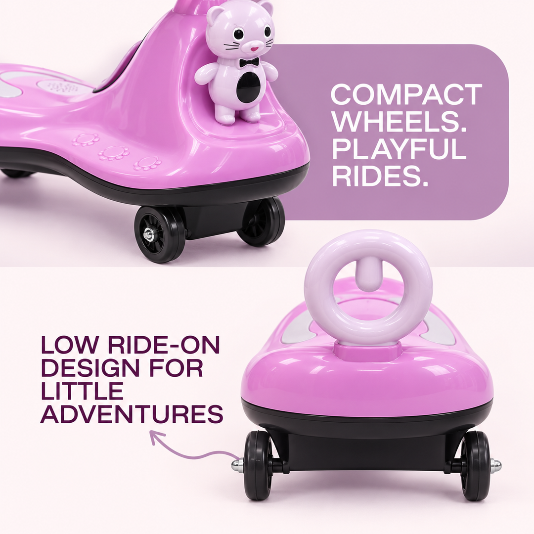 Teddy Magic Swing Car for Kids | FLYI