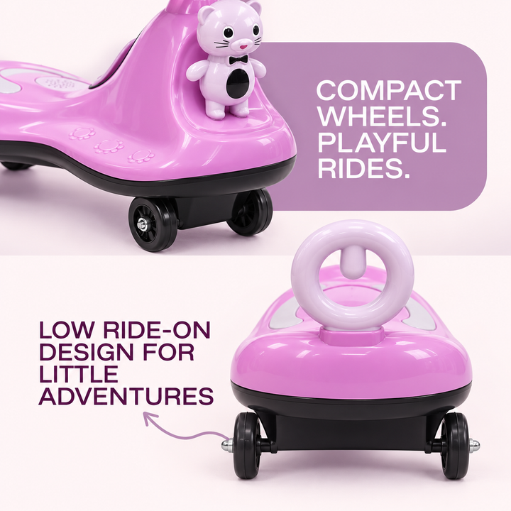 Teddy Magic Swing Car for Kids | FLYI