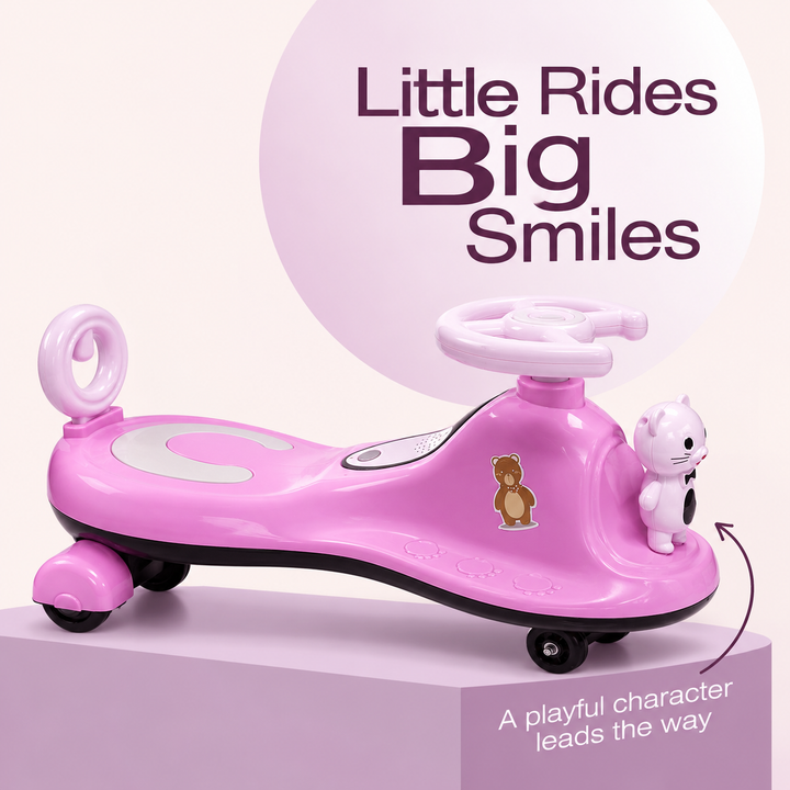 Teddy Magic Swing Car for Kids | FLYI