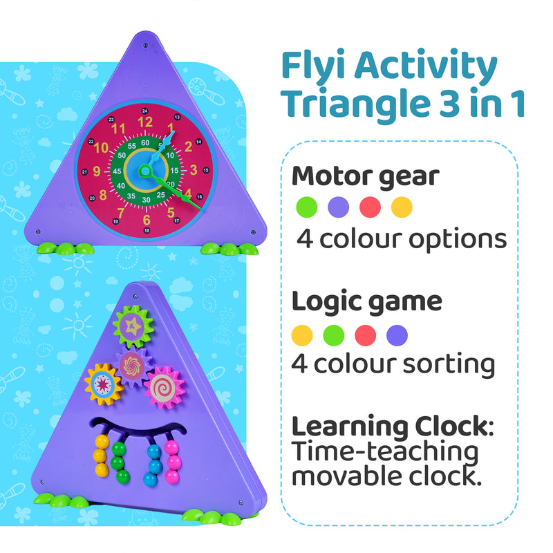 educational toys for two year olds learn with activity triangle toy