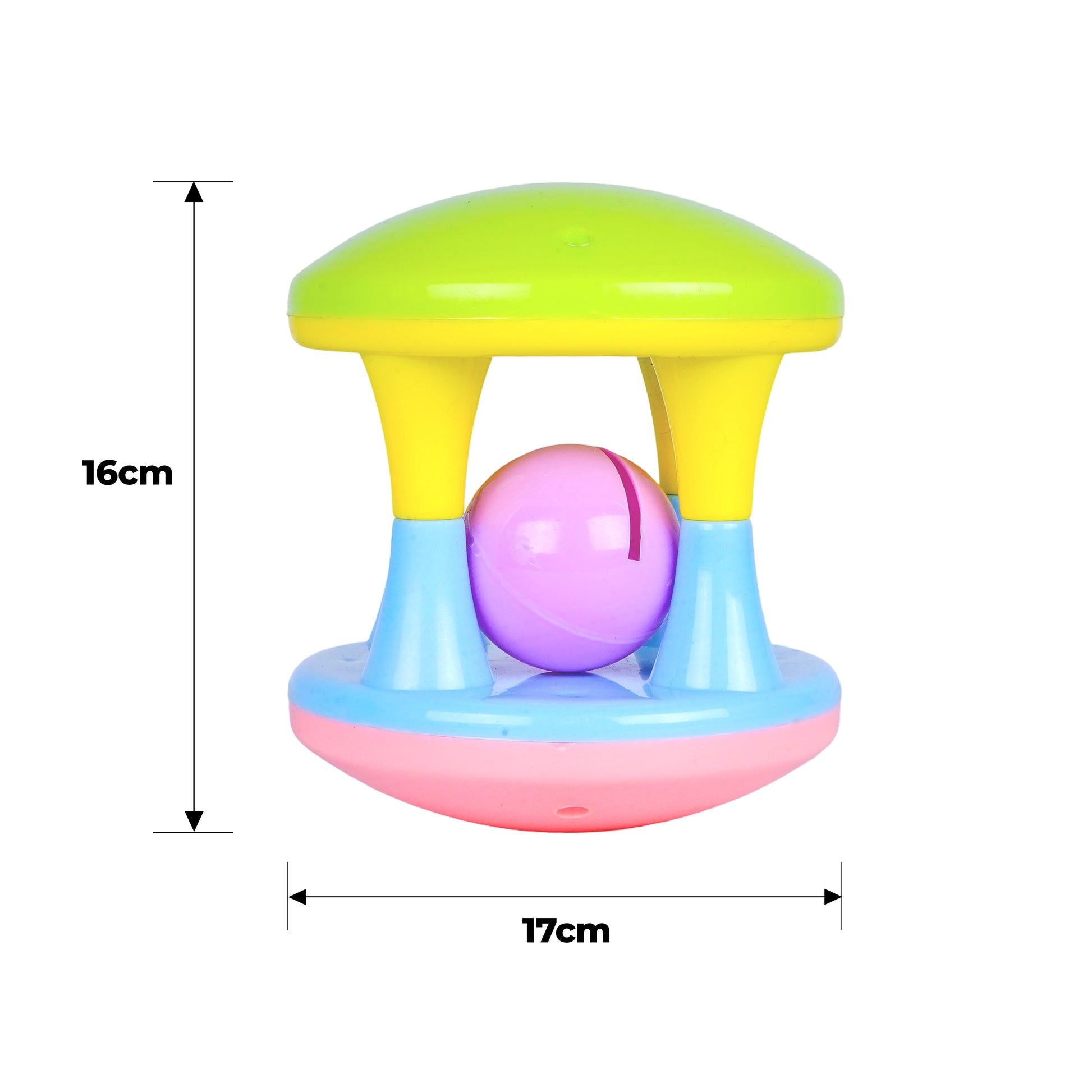 Montessori baby toy – Rattle Dream Roller for crawling and tummy time